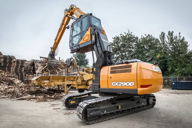 Case Construction CX290D Scrap Handler