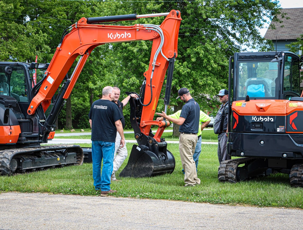 Kubota excavator