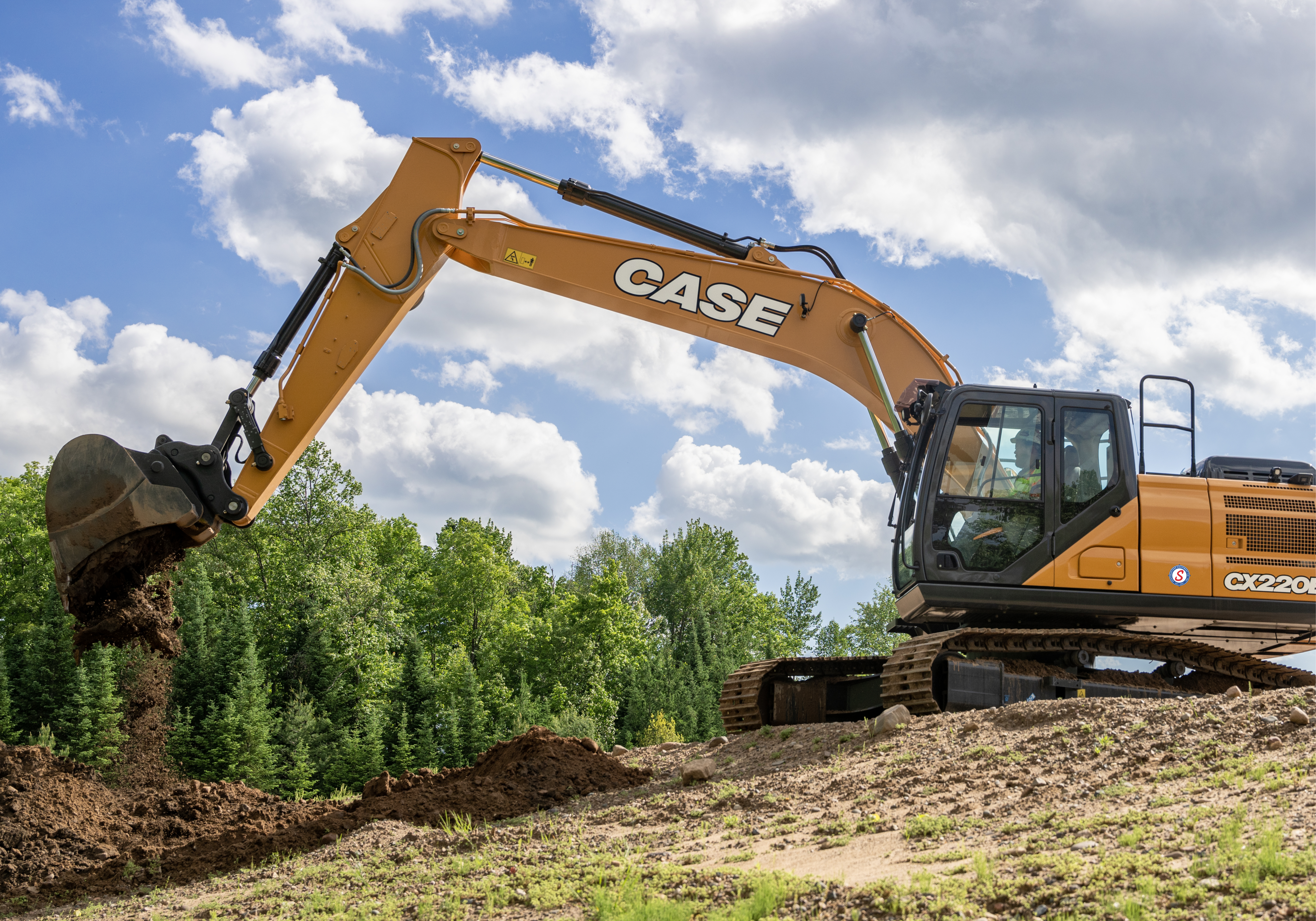 CASE large excavator